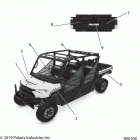 RANGER 1000XP  CREW NSTR PR Body, decals graphics - r20rsx99a9  /  aa  /  ap  /  ax ...