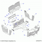 RANGER 570 3PC Body, floor and fenders - r20maa57k1 (c0702774)