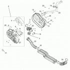 POL GEN Drive train, clutch cover and ducting - g20gae99f2  /  e...