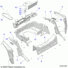 RZR 1000S4 (Z20A4E99AH/LH/BH) Body, rear rack and fenders - z20a4e99ah  /  bh  /  lh (...