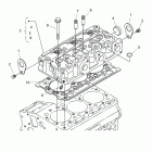 RANGER 902D EU/TRACTOR Engine, cylinder head - r20rred4f1  /  n1  /  sd4c1 (702...