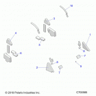 RANGER 1000 FULLSIZE PS FO (R20TAU99AS/AM/AZ) Body, sealing foam - r20tau99as  /  am  /  az (c700585)
