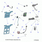 RANGER 902D EU/TRACTOR Electrical components, and license plate - r20rred4f1  /...