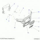 RZR Body, front bumper - z20ase99ah  /  lh  /  bh (c701023-3...