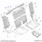 RZR PRO XP Body, rear closeoff - z20ra_92ac  /  bc  /  ak  /  bk  /...