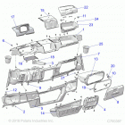 RANGER 902D EU/TRACTOR Body, dash - r20rred4f1  /  n1  /  sd4c1 (c700397)