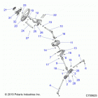 RANGER 1000XP PS CREW (R20RSE99A9) Steering, steering asm. - r20rse99a9 (c700625)