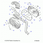 RANGER 902D EU/TRACTOR Drive train, clutch cover and ducting - r20rred4f1  /  n...