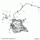 RZR 1000S 60 INCH EPS TRACTOR Drive train, main gearcase mounting - z20ass99c2  /  ch ...