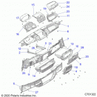 RANGER 1000 EPS HD, EVAP (R21RRH99AC/BC) Body, dash - r21rrh99ac  /  bc (c701322)