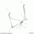 RZR Body, seat belt mounting - z20ase99ah  /  lh  /  bh (c70...