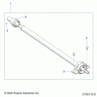 POL GEN Drive train, rear prop shaft - g20gae99f2  /  efs  /  bf...
