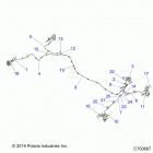 RANGER 1000 CREW PS NSTR RC (R20RSW99AA/AP/AX/A9) Brakes, brake lines and master cylinder - r20rsw99aa  / ...