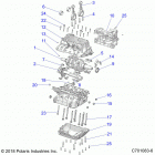 RZR 1000S4 (Z20A4E99AH/LH/BH) Engine, crankcase and crankshaft - z20a4e99ah  /  bh  / ...
