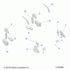 RANGER 1000 CREW FULLSIZE PS FO (R20T6U99AM/AS/BM/BS) Body, sealing foam - r20t6u99am  /  as  /  bm  /  bs (c7...