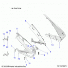 RZR PRO XP Body, doors - z20ra_92ac  /  bc  /  ak  /  bk  /  ar  / ...