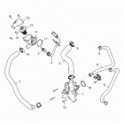 POLARIS GENERAL Engine, waterpump and bypass - g20g4d99as  /  bs (700830...