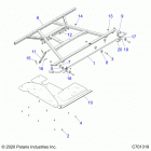 RANGER 1000 EPS HD, EVAP (R21RRH99AC/BC) Body, box, mounting - r21rrh99ac  /  bc (c701319)