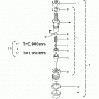RANGER 902D EU/TRACTOR Engine, nozzle holder (component parts) - r20rred4f1  / ...