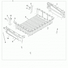 RANGER 1000 FULLSIZE PS FO (R20TAU99AS/AM/AZ) Body, cargo box - r20tau99as  /  am  /  az (702680)