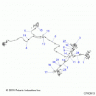 RANGER 1000 FULL SIZE (R20TAA99A1/A7/B1/B7/E99A1/A7/A9/AM/AS/AZ/B1/B7/B9/BM/BS/BZ) Brakes, brake lines and master cylinder - r20taa99a1  / ...