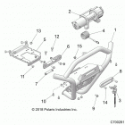 RZR XP1000 Accessory, front bumper, w  /  winch - z20nam99al (70028...