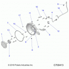 RANGER 902D EU/TRACTOR Engine, adapter, bellhousing and crank sensor - r20rred4...
