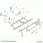 RZR Chassis, main frame mounts - z20ase99ah  /  lh  /  bh (c...