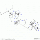 RANGER 1000 PS CREW FS (R20T6A99A1/B1/E99A9/AM/AS/B9/BM/BS) Electrical, wire harness, box, coil, regulator - r20t6a9...