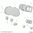 RANGER 1000XP EPS EU/TR/ZUG (R20RRE99F1/F9/FK/SC1/C9/CK/SF1/F9/FK/PCF/FF) Electrical, dash instuments - r20rre99f1  /  f9  /  fk  ...