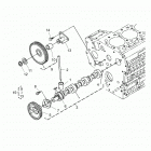 RANGER 902D EU/TRACTOR Engine, camshaft and idle gear shaft - r20rred4f1  /  n1...