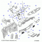 RANGER 1000XP CREW FACTORY CHOICE 49S & 50S (R20RSE99A/B) Opt, dash ride command - r20rse99a  /  b (c700929)