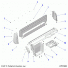 RANGER 1000XP EPS EU/TR/ZUG Body, rear closeoff, and fenders - r20rre99j1 (c700993)