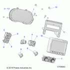 RANGER 1000 CREW NSTR FACTORY CHOICE 49S & 50S (R20RSU99A/B) Opt, dash, prep, prep audio, ride command, electrical gu...