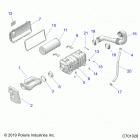 RZR Engine, air intake system - z20ase99ah  /  lh  /  bh (c7...