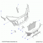 RZR TURBO PRO XP (Z20RAB92AC/BC/AR/BR/D92AC/BC/AR/BR) Body, front bumper - z20rab92ac  /  bc  /  ar  /  br  / ...