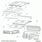 RANGER 1000 CREW BC FACTORY CHOICE 49/50S (R20RSB99/A/B) Opt, roof, prem prep audio, rear close off, cover, and d...