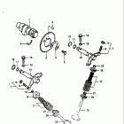 LT125 1983-1984 Распределительный вал-клапана