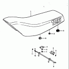 LT125 1983-1984 Сидение