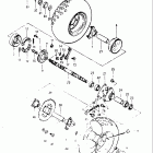 ALT50 1983-1984 Заднее колесо