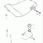 ALT50 1983-1984 Oil tank - seat