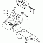 ALT125 1983-1984 Headlamp housing - front fender (model d)