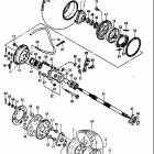 ALT125 1983-1984 Rear wheel (model e)