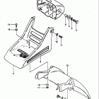 ALT125 1983-1984 Headlamp housing - front fender (model e)