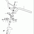 LT125 1983-1984 Handlebar - steering (model d)