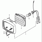 ALT125 1983-1984 Фара