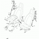 YXZ1000R EPS SS  (YXZ10YEXML) Сиденье 2