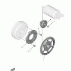 WOLVERINE RMAX 2 LE (YXE10WPLML) Муфта стартера