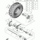 WOLVERINE X2 EPS  (YXE85WPAMS) Переднее колесо 2