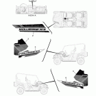 WOLVERINE X4  (YXF85WPBLL) Наклейки